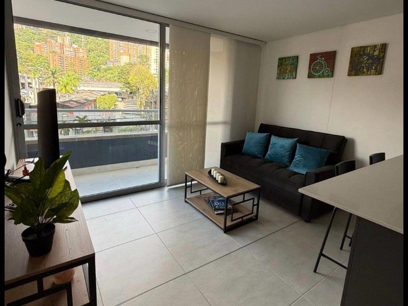 APARTAMENTO AMOBLADO EN ARRIENDO UBICADO EN POBLADO SECTOR CIUDAD DEL RIO - 2