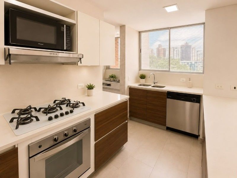 APARTAMENTO AMOBLADO EN ARRIENDO UBICADO EN EL POBLADO SECTOR EL TESORO - 10