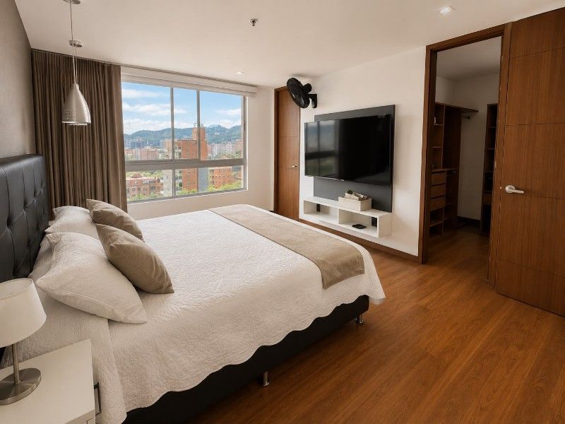 APARTAMENTO AMOBLADO EN ARRIENDO UBICADO EN EL POBLADO SECTOR EL TESORO - 14